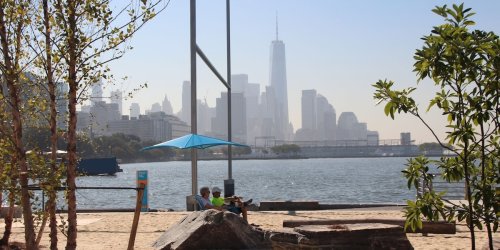 Hätte schon vor Monaten eröffnet werden sollen: Manhattan hat seinen ersten Strand - es gibt aber einen Haken