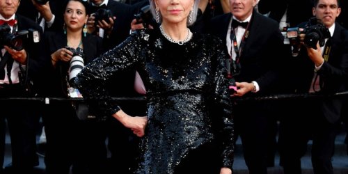 Starker Auftritt in Cannes: Jane Fonda: So aufregend sah eine schwarze Hose noch nie aus