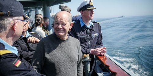 Verteidigung: Scholz nicht beunruhigt über Großmanöver in der Ostsee