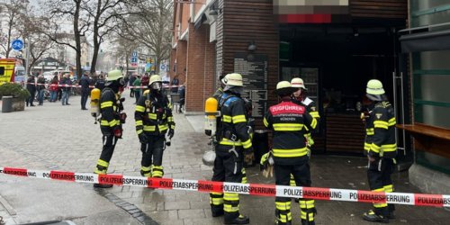 Feuerwehr München: FW-M: Imbiss in Flammen (Neuhausen)