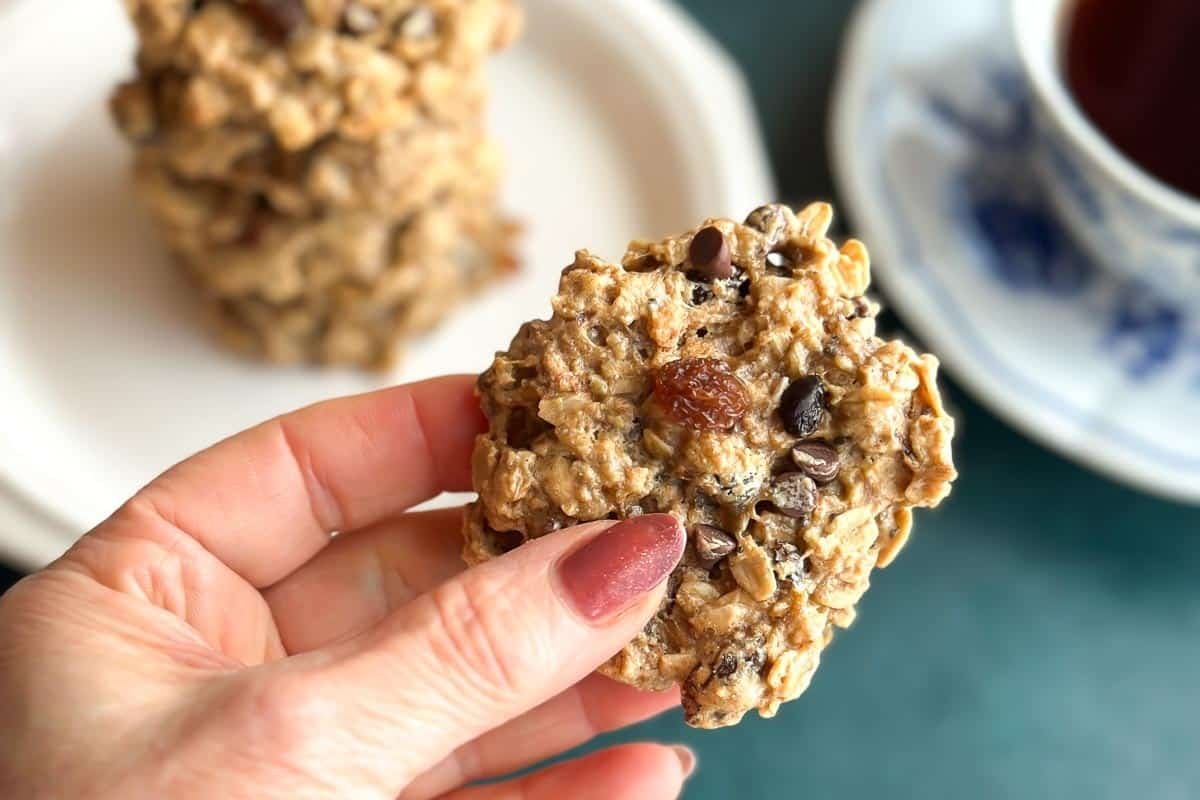 Low FODMAP High Protein Peanut Butter Banana Cookies