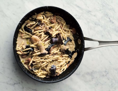 Jamie Oliver's Garlic Mushroom Pasta
