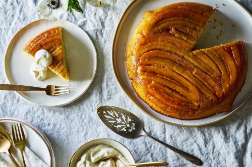 Caramelized Banana Upside-Down Cake