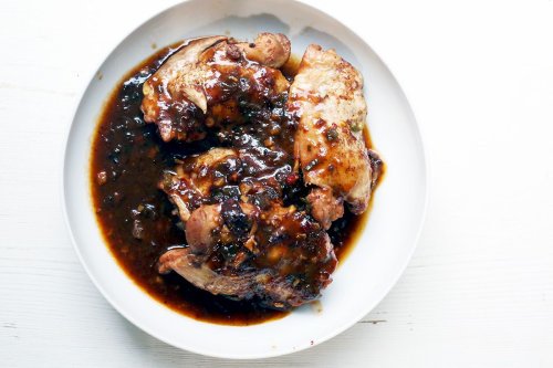 A Honey-Garlic Chicken to Mix-Pour-Bake in 20 Minutes