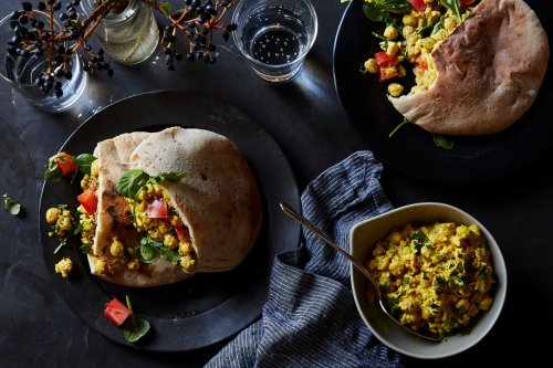 Curried Chickpea Sandwich