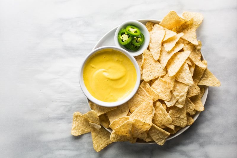 Nacho Cheese Sauce Made with Buttermilk