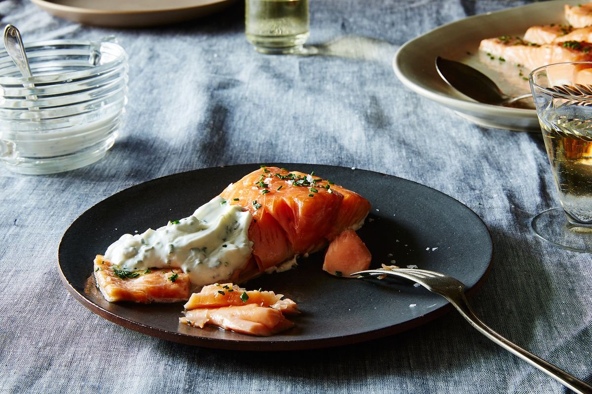 Sally Schneider's Slow-Roasted Salmon (or Other Fish)