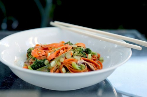 Quick-Cooking Carrot Ribbons to One-Up Your Zucchini Noodles