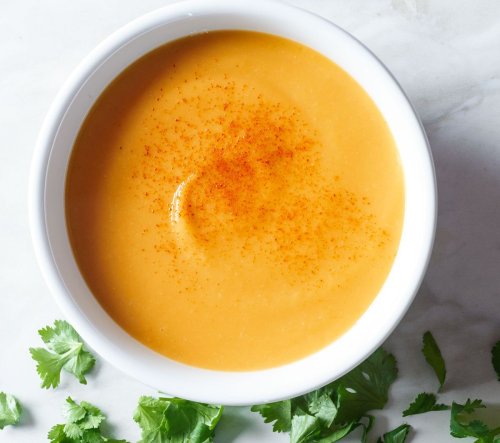 Slow-Cooker Creamy Cauliflower & Sweet Potato Soup Recipe on Food52