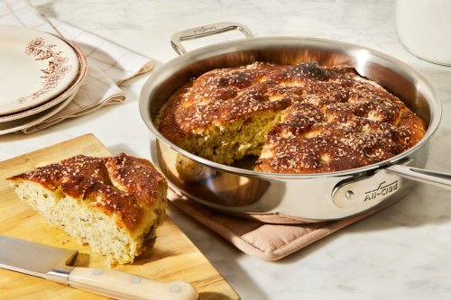A No-Knead Skillet Focaccia to Bake All Spring &amp; Summer Long