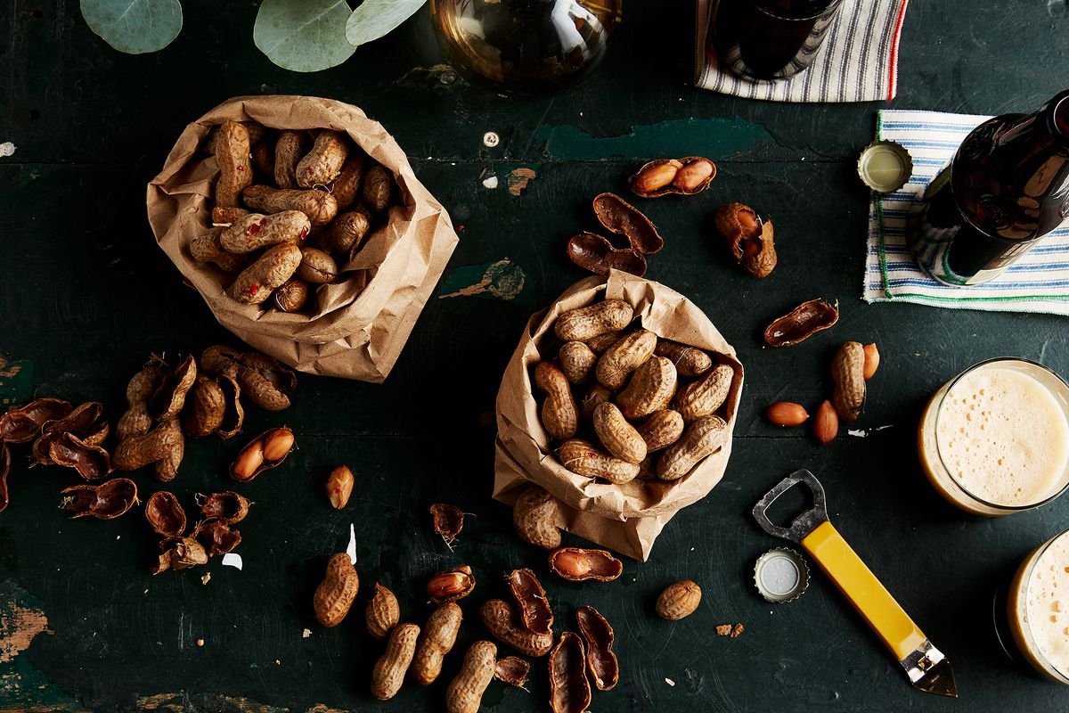 Salty Southern Boiled Peanuts