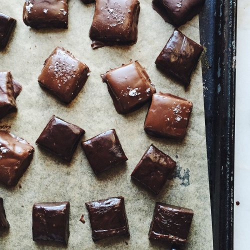 How to Make Chocolate-Covered Chocolate Caramels