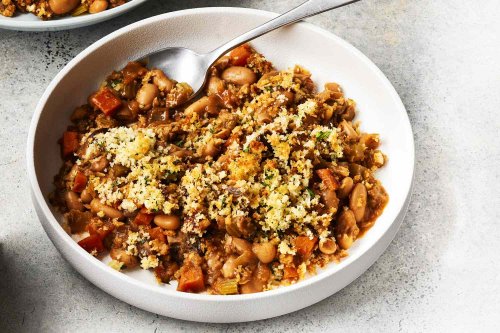 White Bean and Mushroom Cassoulet Is a Comforting, Slow-Cooked Supper