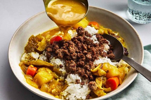 How to make Japanese curry brothy rice