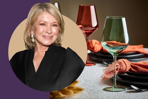 Martha Stewart Revamped Her Glassware Collection for Spring, and We Found Lookalikes From $4