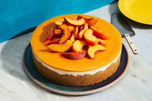This No-Bake Peach Cheesecake Will Bring You Joy