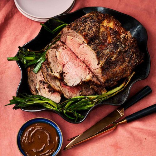 Roast Beef with Shallot and Black Bean Sauce