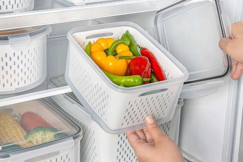 Grab Containers That Keep Fruits and Vegetables Fresh for Weeks While They're Nearly 50% Off