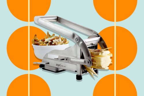 Forget Frozen French Fries — This Gadget Cuts Down on the Time and Work of Slicing Potatoes