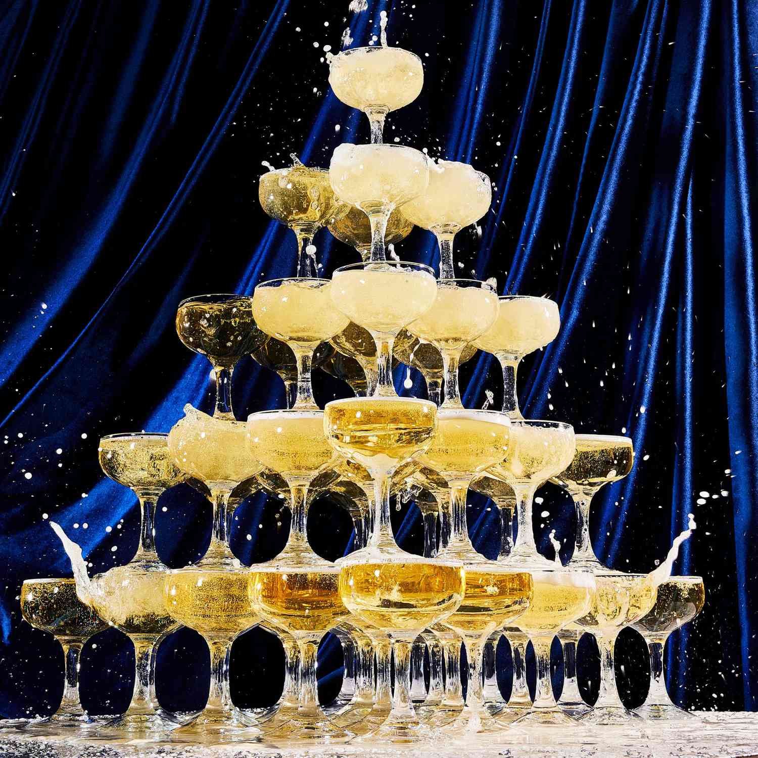 How to Build the Perfect Champagne Tower