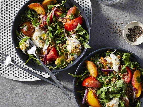 7 Divine Peach and Cheese Salads to Eat All Summer