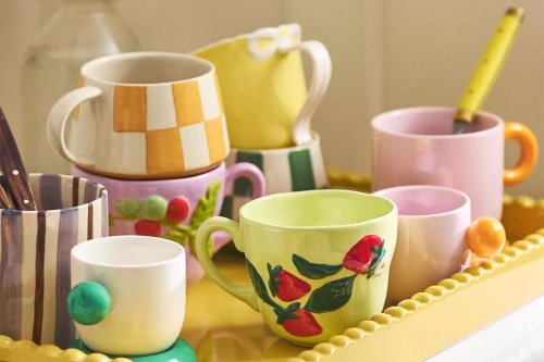 Anthropologie's Whimsical Mugs and Espresso Cups Start at $12 — Shop 9 of Our Top-Rated Favorites