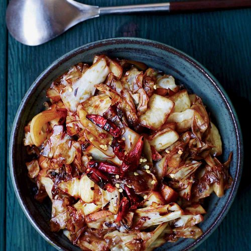 Sichuan-Style Hot-and-Sour Cabbage