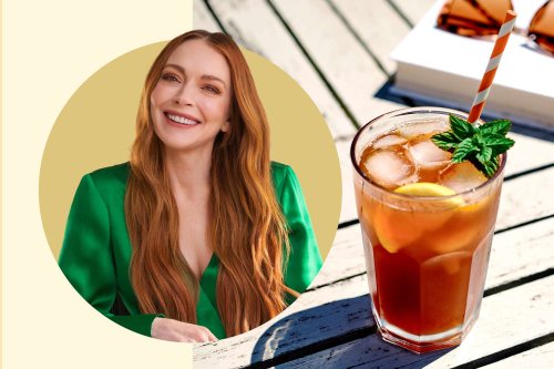 The No. 1 Beverage to Have on an Afternoon Break, According to Lindsay Lohan