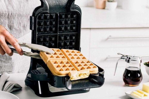 The Perfect Waffle Maker Does Exist, and Cleanup Is Easier Than Ever