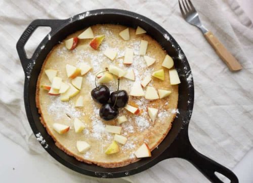 Oven pancake instead of stove made - On culture & science