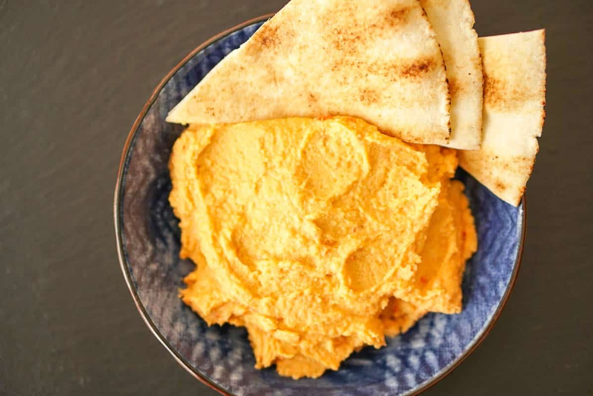 Spicy Moroccan Harissa Hummus Recipe