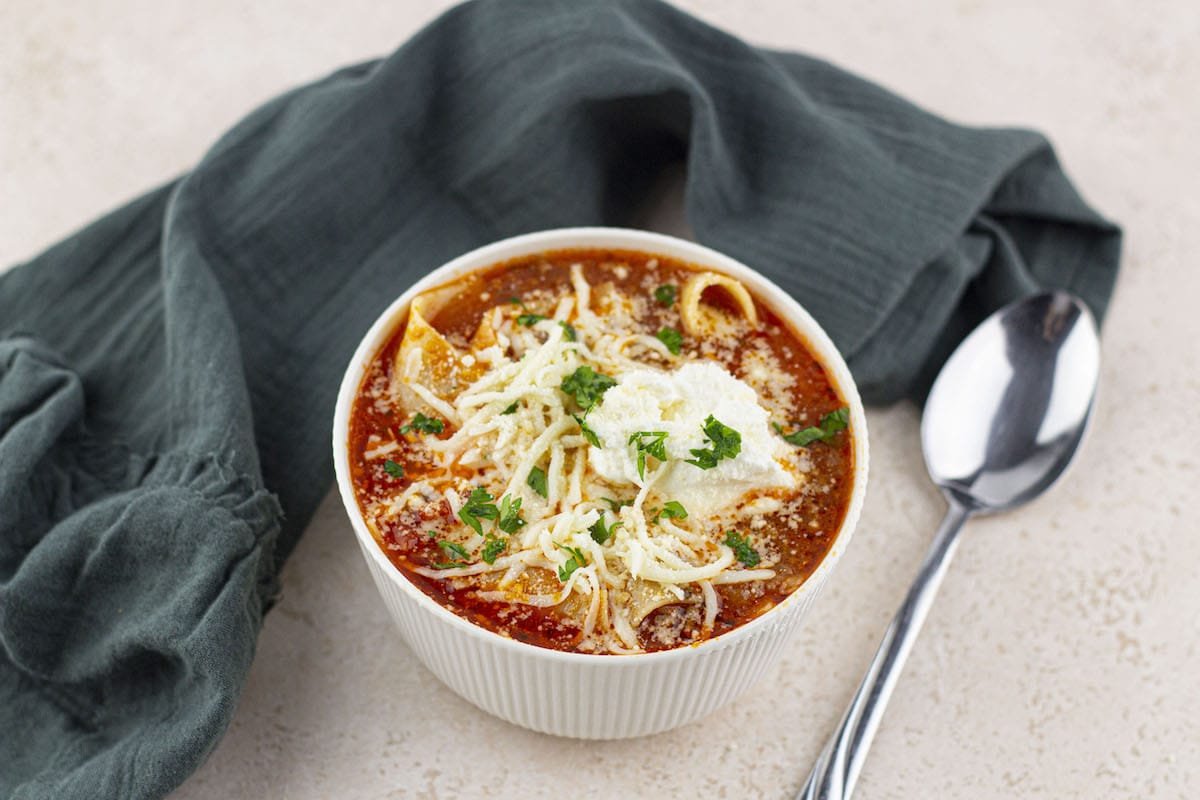 Stove Top Lasagna Soup