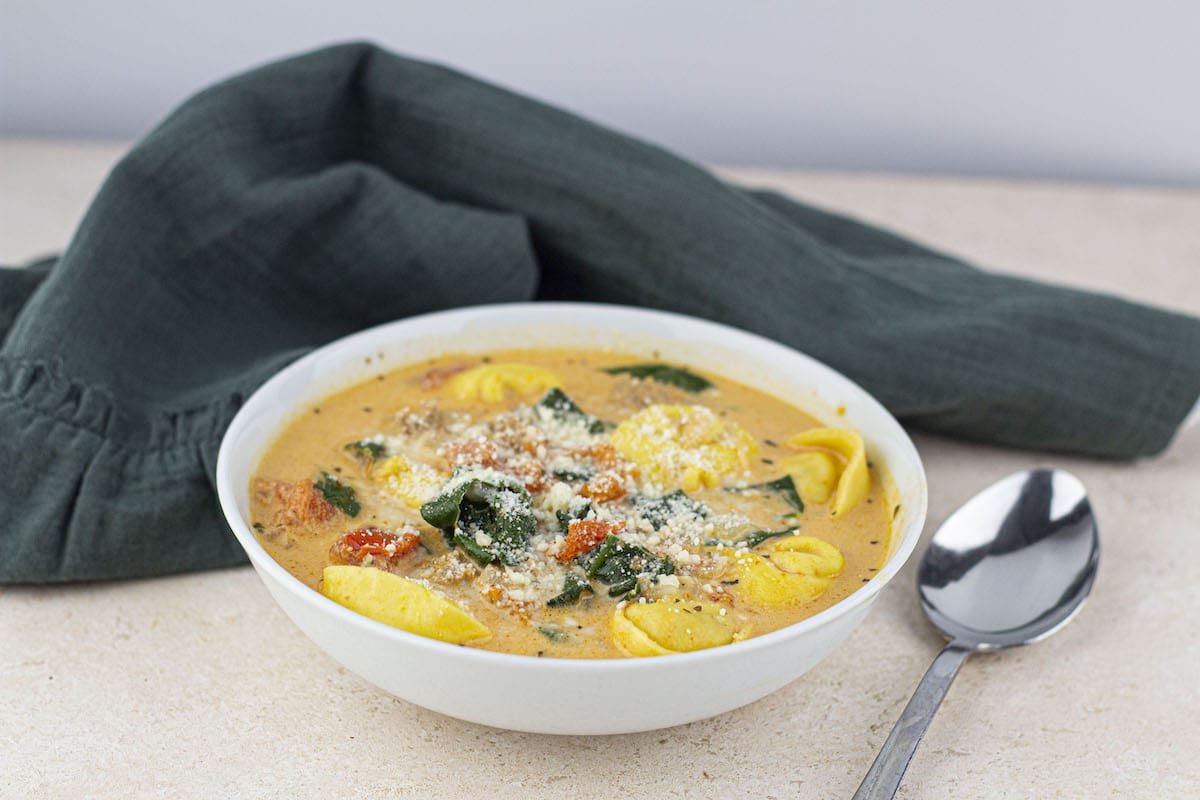 Crockpot Tortellini Soup With Cream Cheese