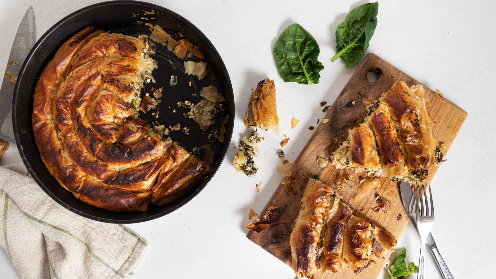 Greek Spiral Spanakopita Recipe - Food Republic