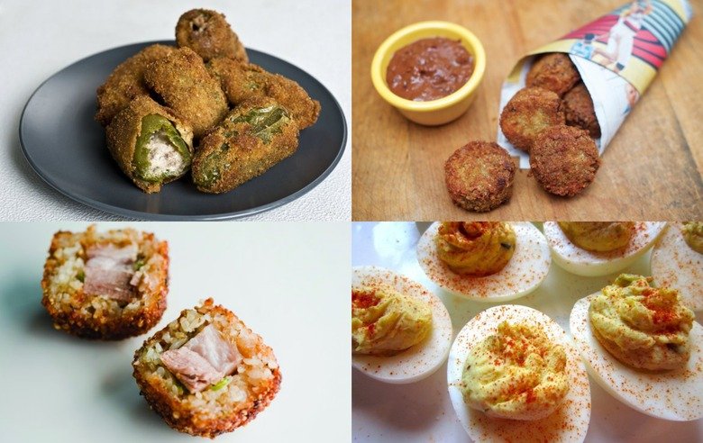 16 One-Bite Appetizers That Are Not For Wussies