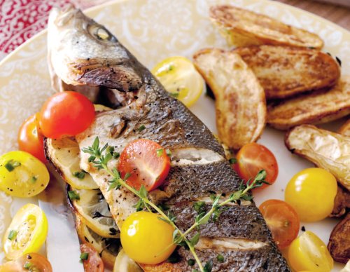 From The Grill Of Mark Bittman: Greek-Style Fish With Marinated Tomatoes Recipe - Food Republic