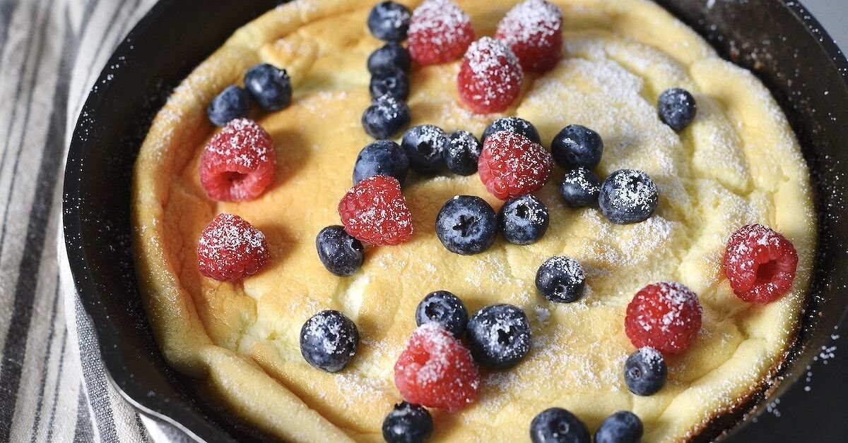 Easy Sourdough Dutch Baby Pancake