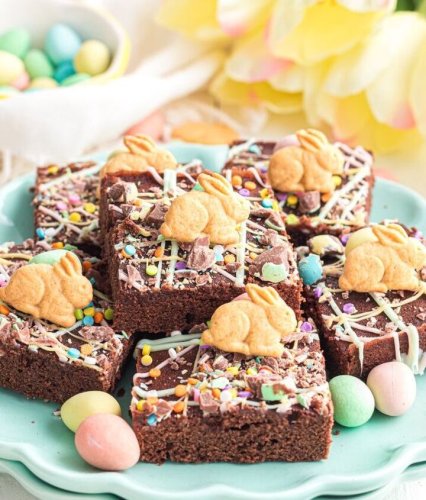 Easter Brownies
