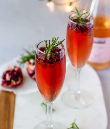 Pomegranate Prosecco Rose