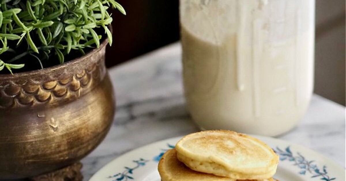 Sourdough Starter Discard Pancake Recipe