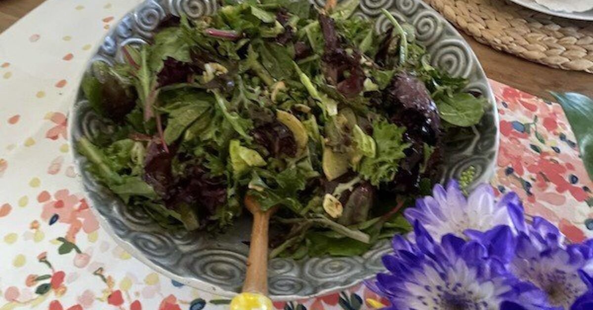 Amazing Spring Green Salad Recipe