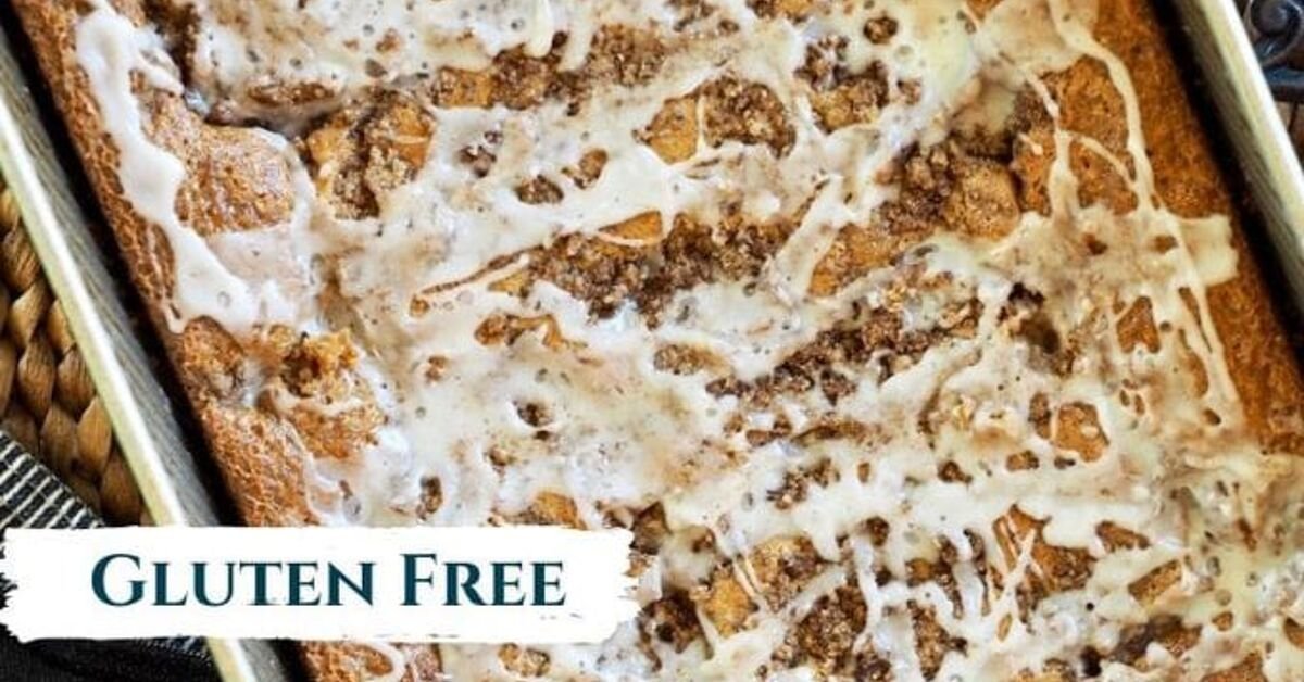 Easiest Gluten Free Coffee Cake Ever!