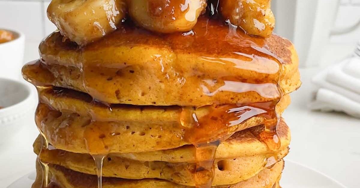 Pumpkin Pancakes With Pancake Mix