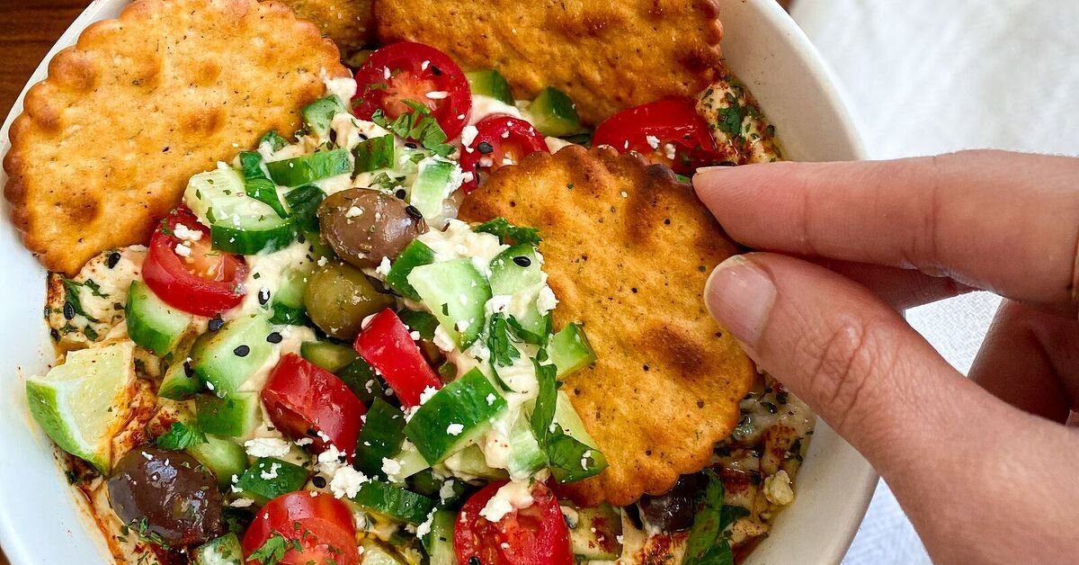 Loaded Hummus Dip