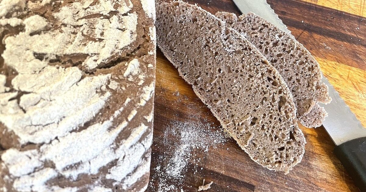 Easy Sourdough Rye Bread