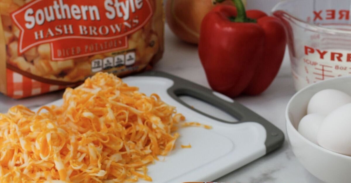 Cheesy Hash Brown Breakfast Casserole