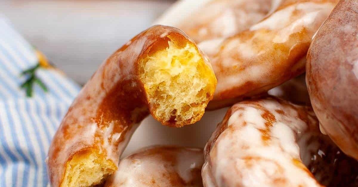 Best Ever Homemade Sourdough Donut Recipe With Glaze