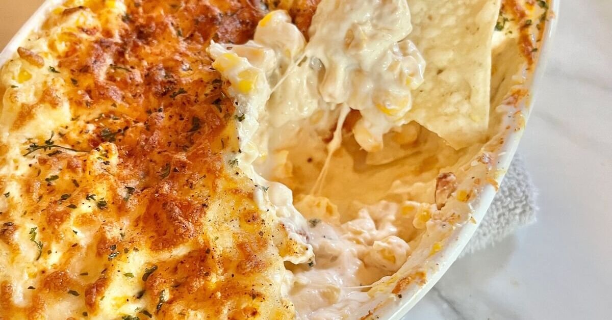 Air Fryer Elote Dip | Easy Creamy Corn Dip Recipe