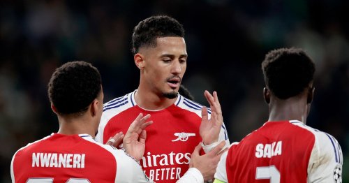 Butler-Oyedeji starts, Saka and Saliba rested for PSG - Arsenal line-ups vs Crystal Palace