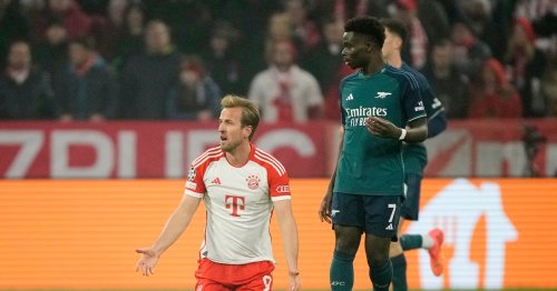 Harry Kane moment with Bukayo Saka speaks volumes as Bayern Munich crush Arsenal dream